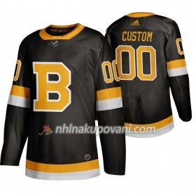 Boston Bruins Dresy med eget tryck Adidas 2019-2020 Černá Authentic - Pánské